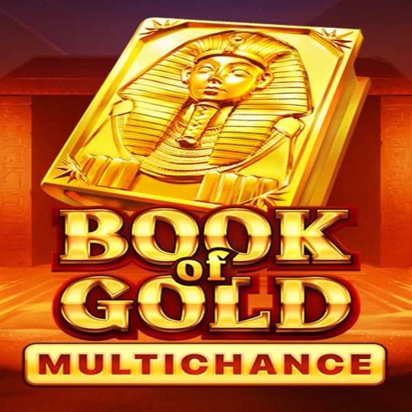 Book of Gold Multichance by Playson, showcased at baloo-bet.gr – game logo