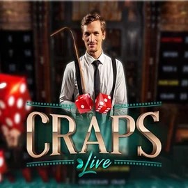 Live Craps casino game by Evolution – featured logo at BalooBet Casino