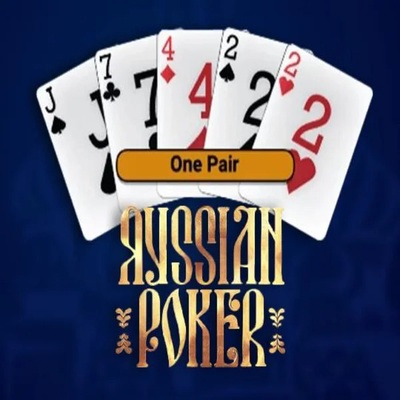 Russian Poker logo by OneTouch Games at BalooBet Casino